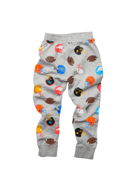 Football Allover Print Sweatpant