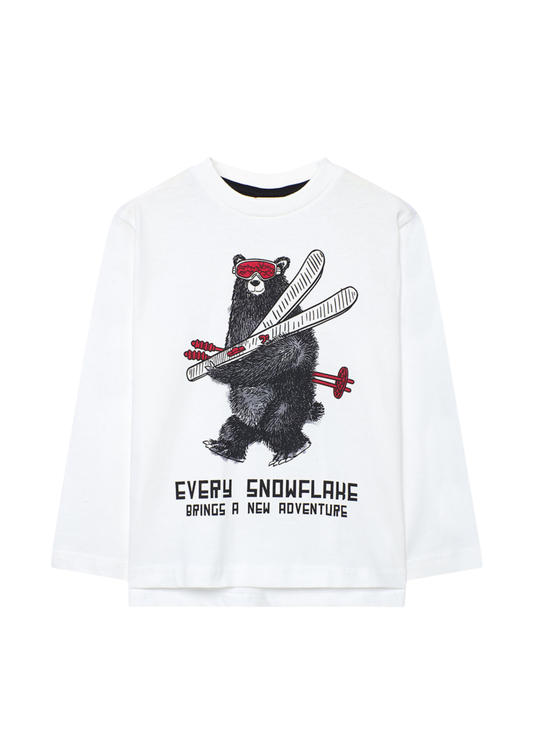 Skiing Bear Tee
