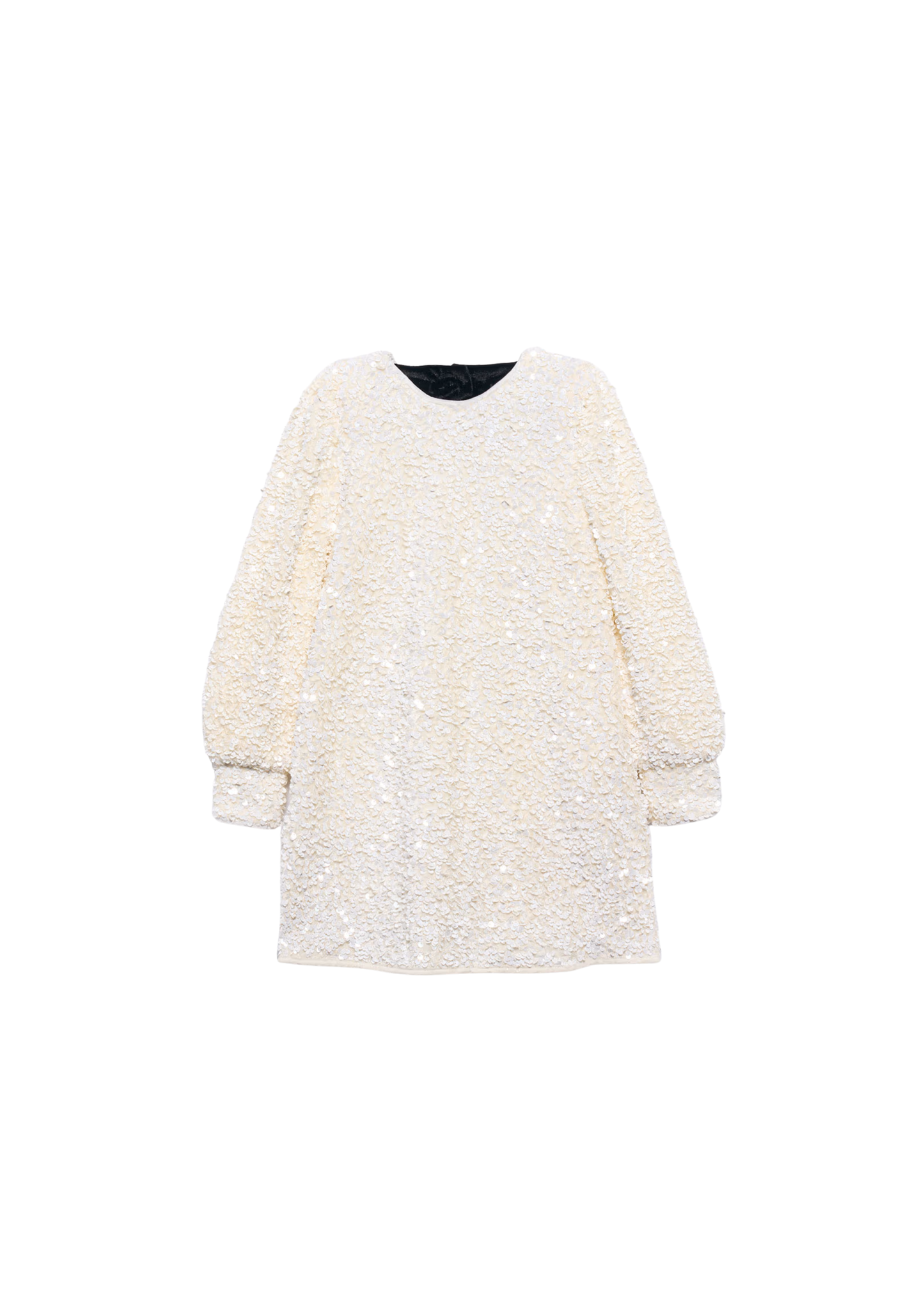 Sequin Black Bow Dress