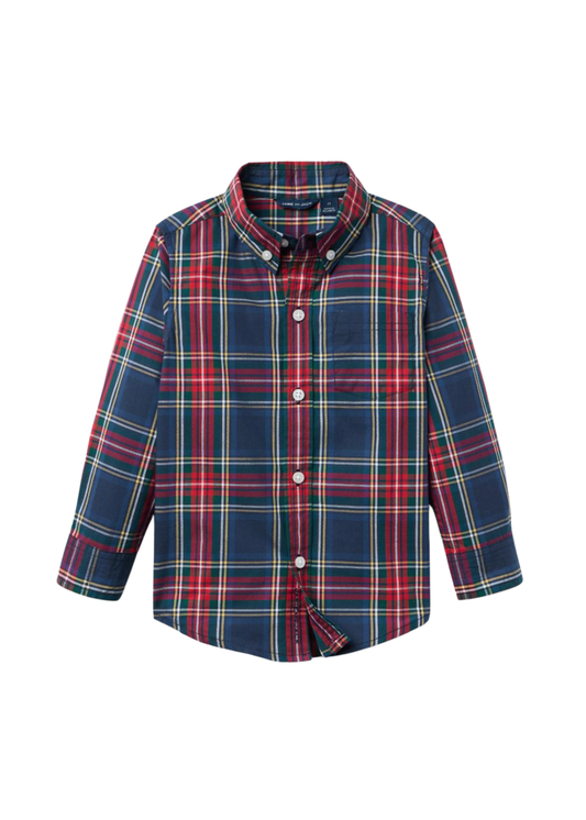 Poplin Tartan Button Down