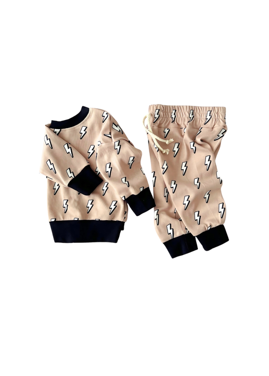 Lightning Bolt Jogger Set
