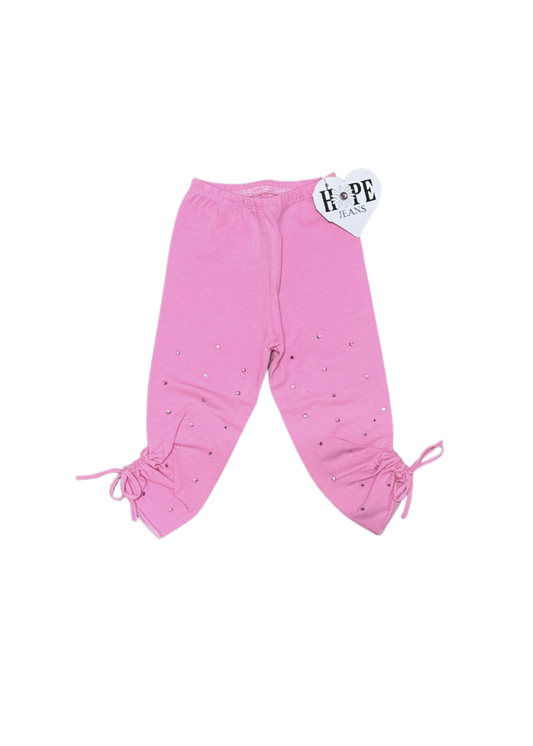 Pink Stoned Legging