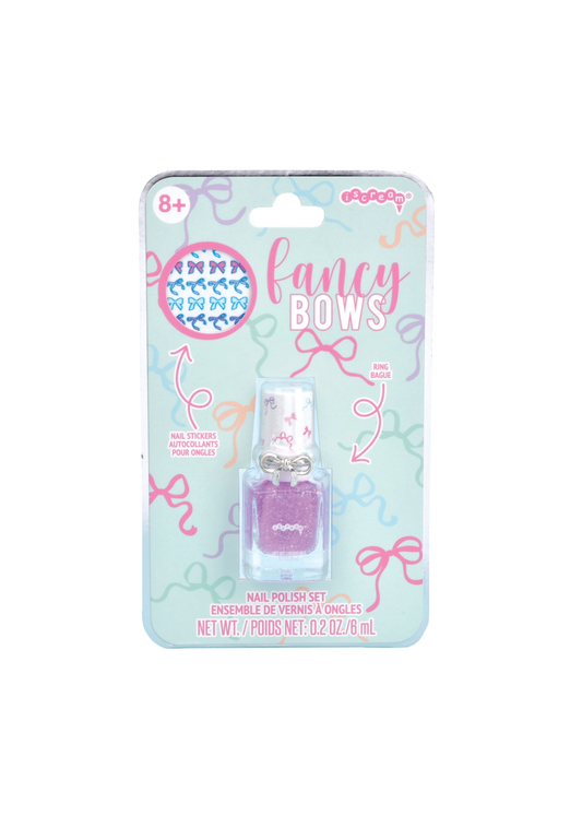 Fancy Bows Nail Ring Set