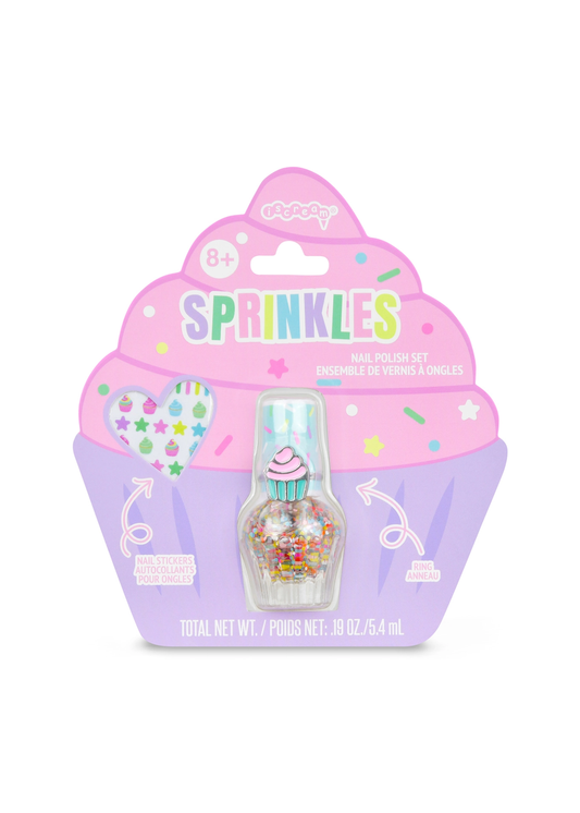 Sprinkle Polish & Ring Set