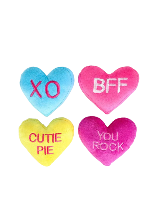 Conversation Hearts Plush