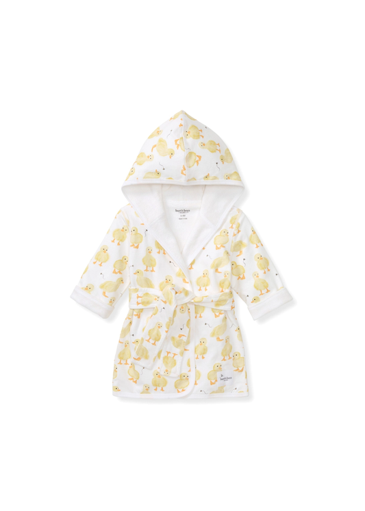Organic Little Ducks Hooded Bath Robe