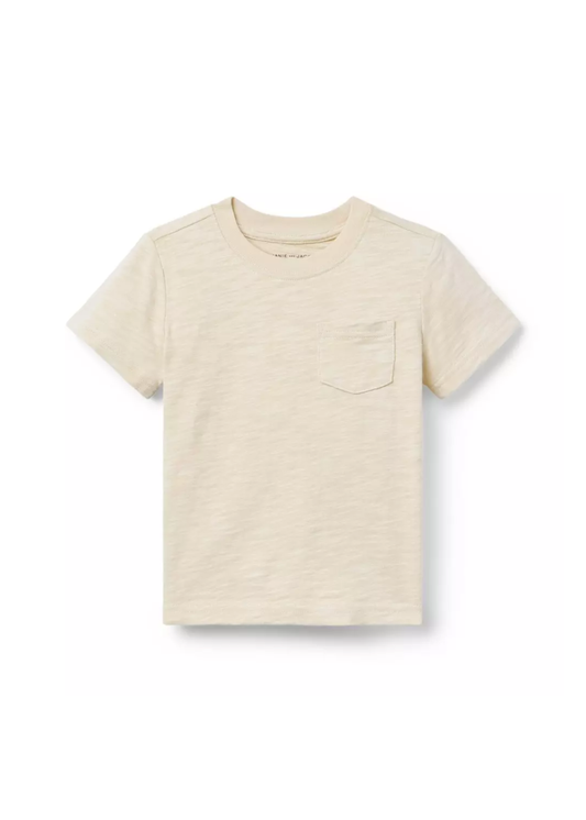 Khaki Short Sleeve Pocket Tee