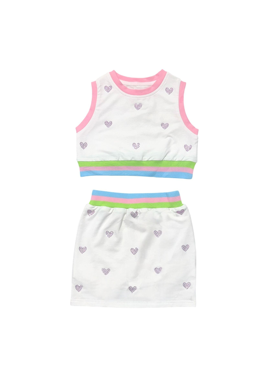 Kristina Heart Tennis Set