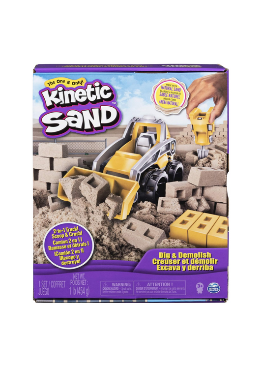 Dig & Demolish Truck Kinetic Sand