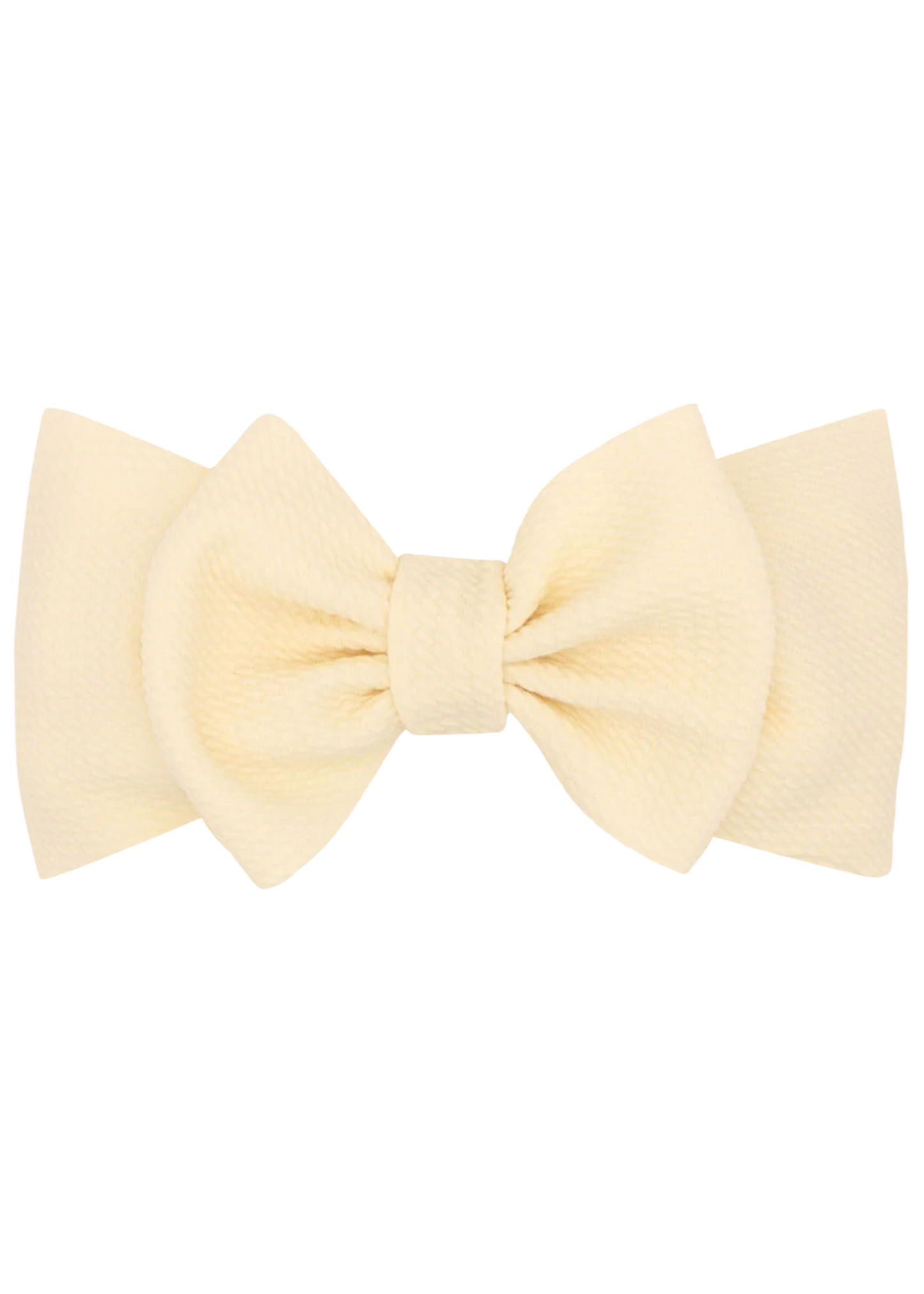 Rippled Texture Bow Headband