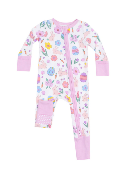 Bunny 2 Way Zipper Romper