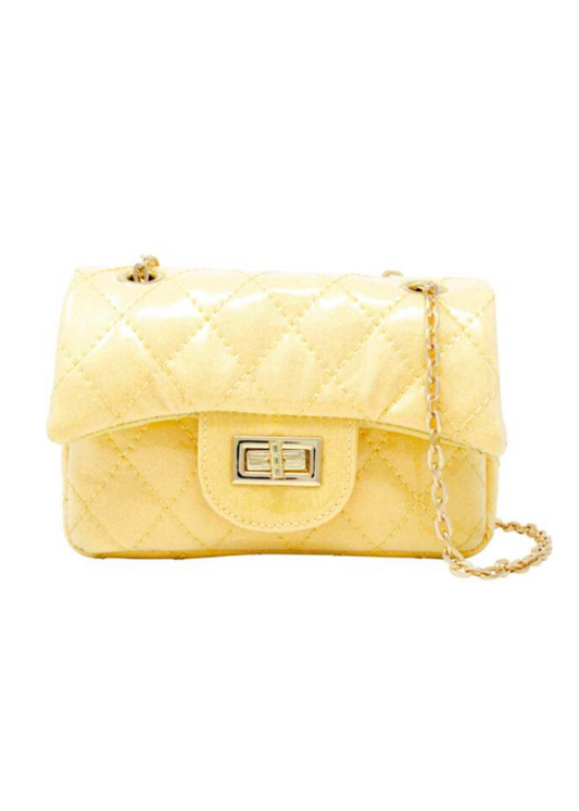 Classic Quilted Sparkle Bag
