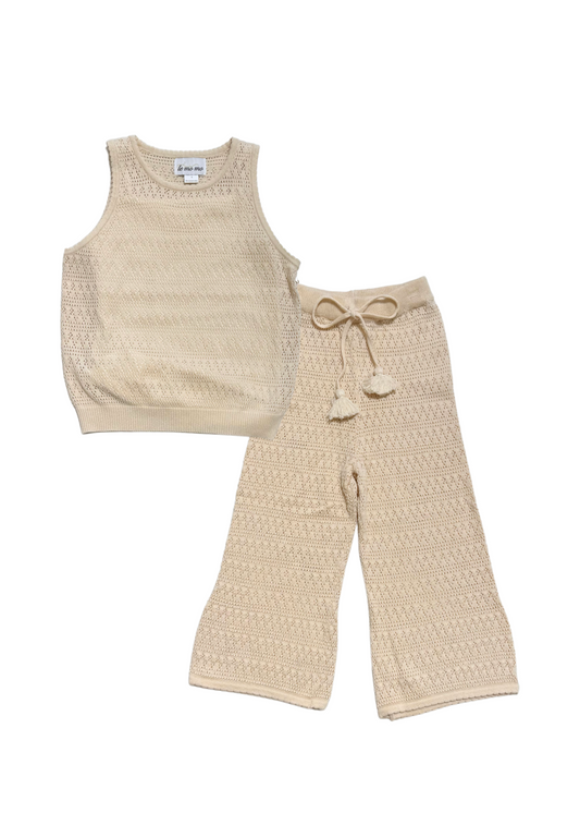 Ivory Knit Set