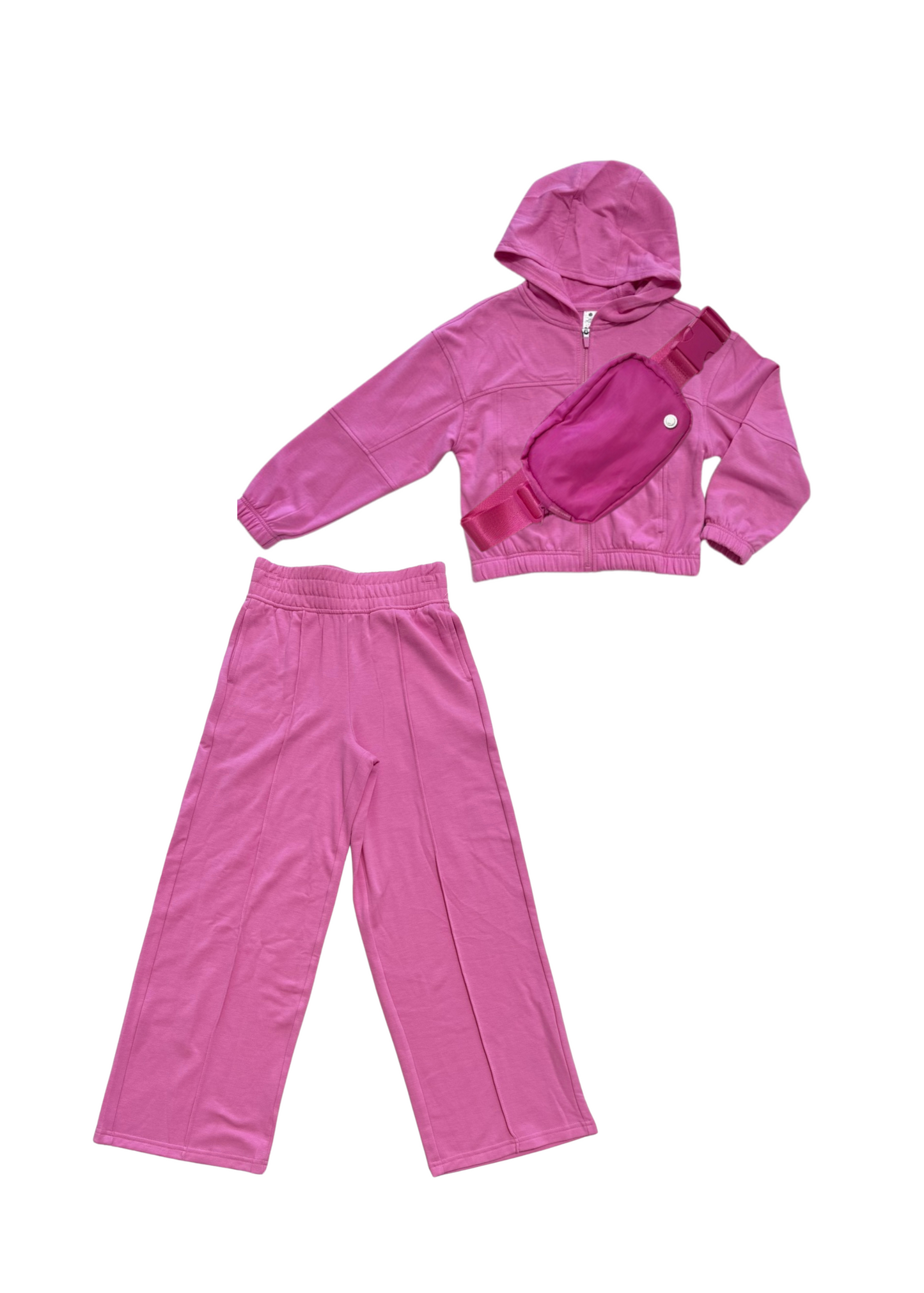 Zip Up Wide Leg Set
