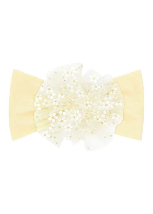 Tulle Puff Flower Headband