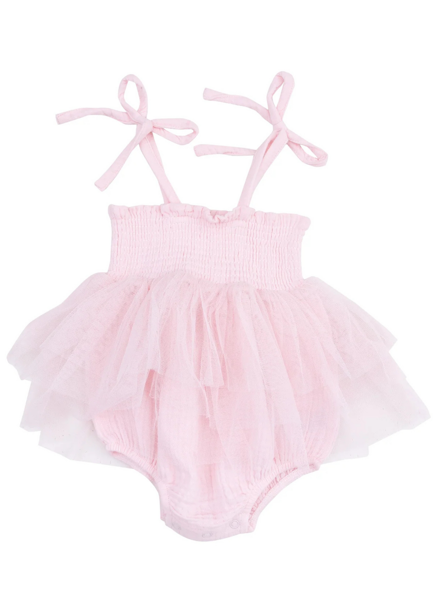 Pink Solid Muslin Ballerina Tutu