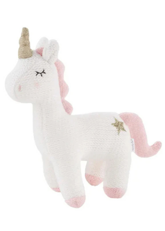 Unicorn Knit Rattle